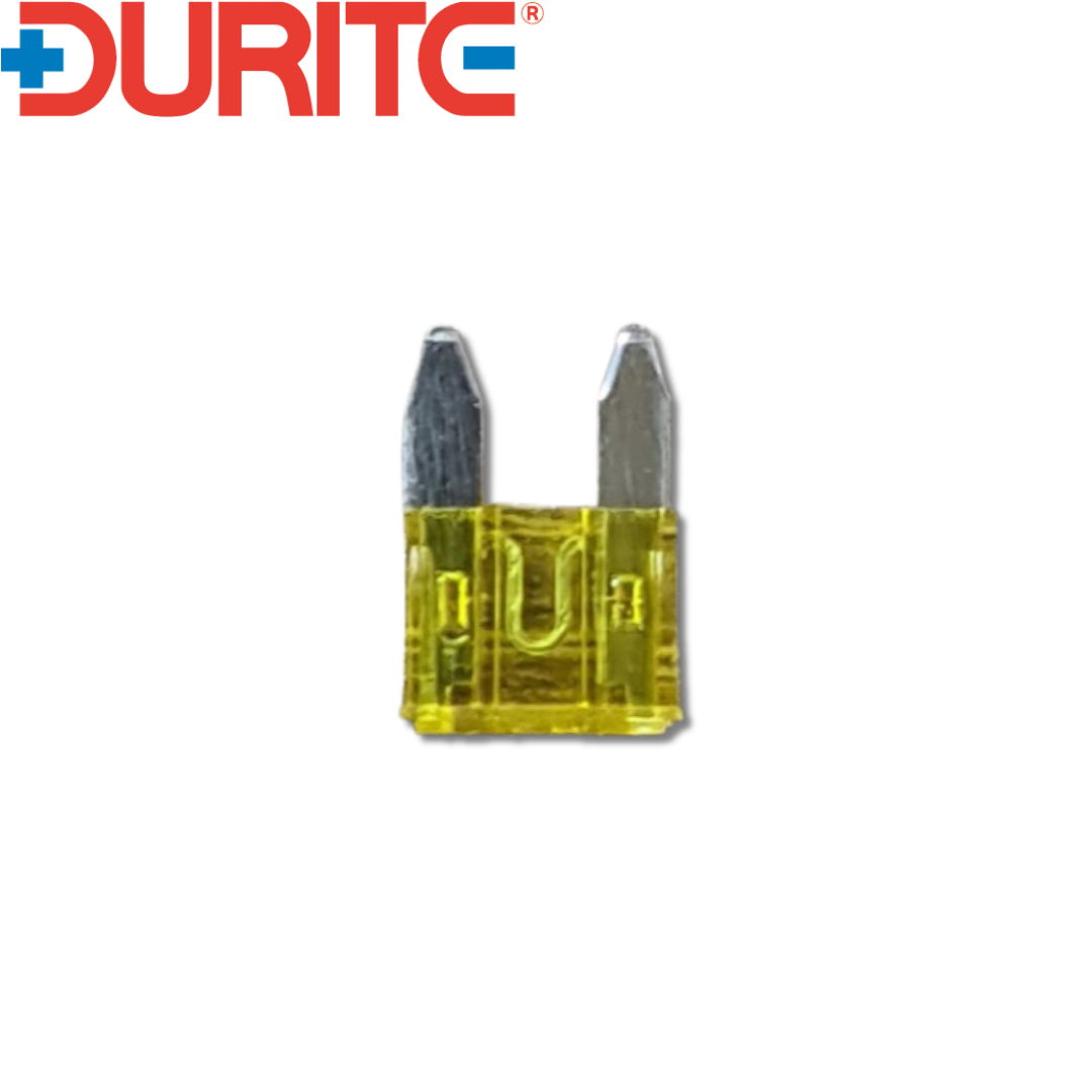 Yellow Mini Blade Type Fuse - 20A