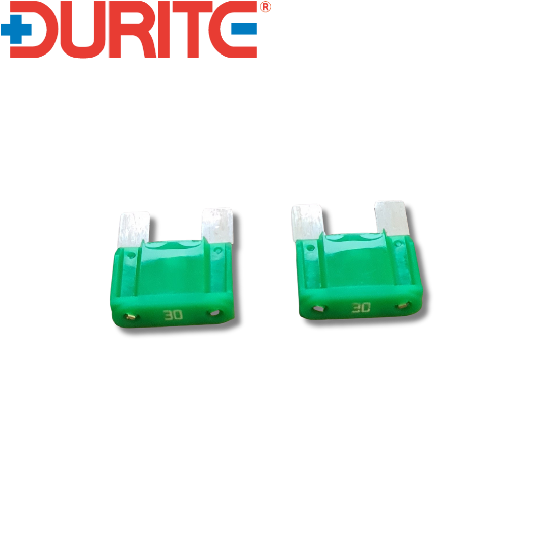 Green Maxi Blade Type Fuse - 30A (Pack of 2)