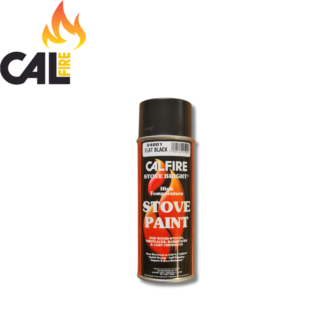 Calfire Stove Bright Flat Black - 400ml