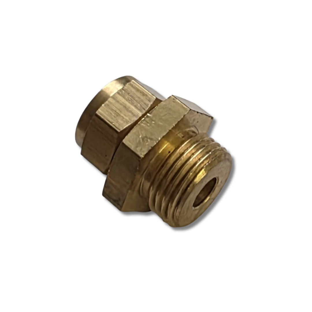 Brass Male Stud Coupling 3/8" x 1/2" BSP