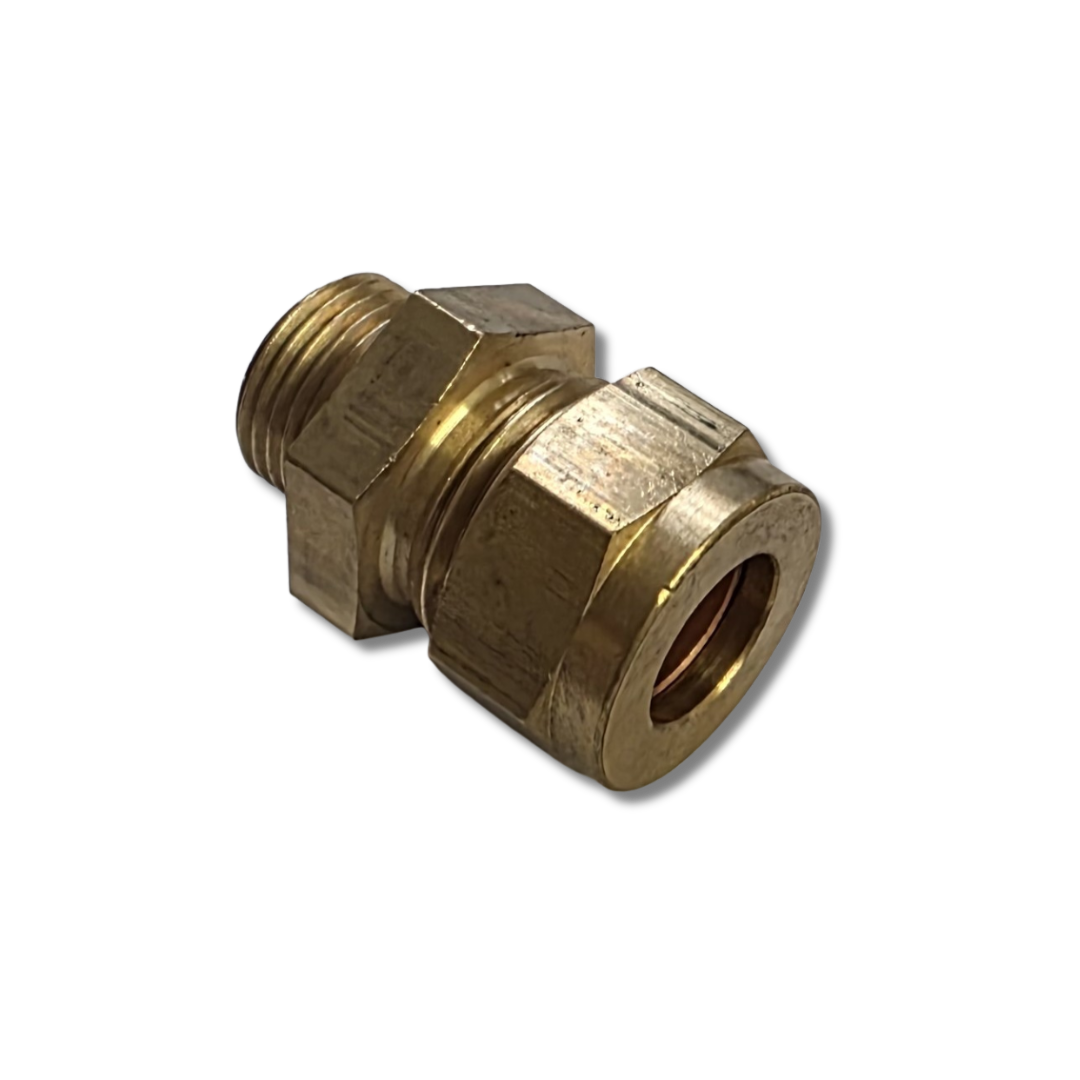 Male Coupling (3/8" BSP Taper to 1/2" Compression)