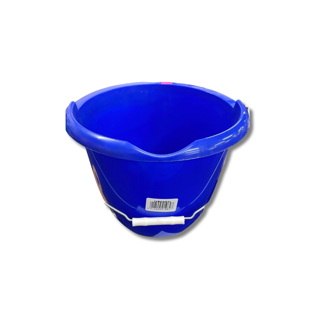 10 Litre Plastic Bucket Blue