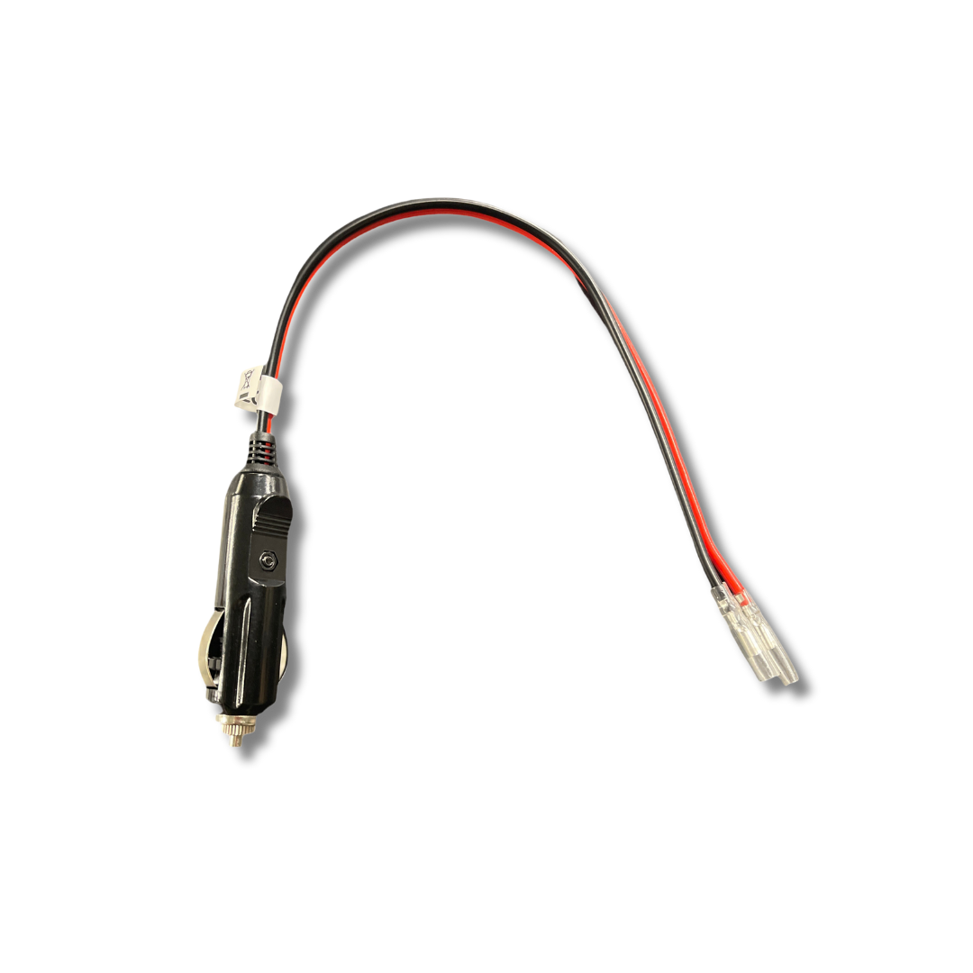 12v Cigarette Plug with 280mm cable with Connectors.