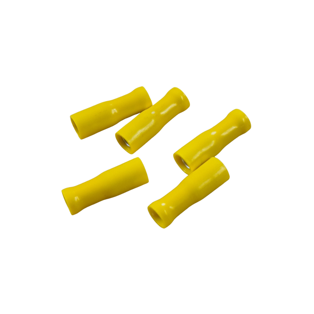 Connector Round - Female - 4mm Qty 6