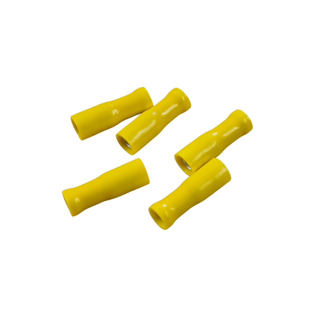 Connector Round - Female - 4mm Qty 6