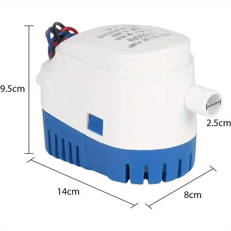 Bilge Pump 1100GPH  Automatic Bilge Pump - 12v