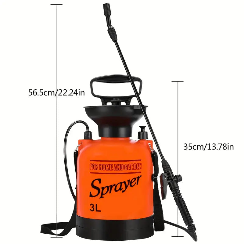 Manual Pressure Water Sprayers 3 Sizes