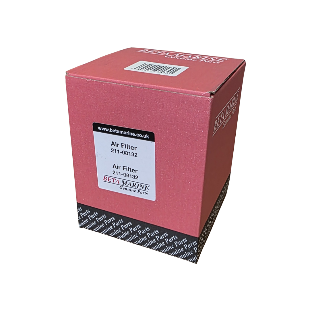 Genuine Beta Marine Air Filter Element 211-08132 For Beta Marine Engines (Plastic Housing)