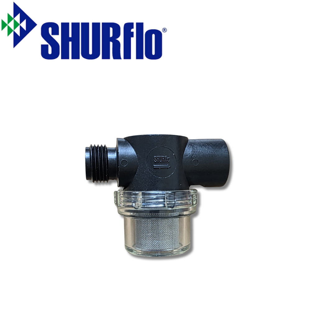 Shurflo Screw On Filter 1/2" Threaded Inlet