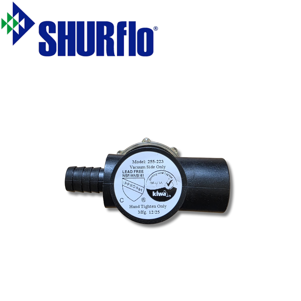 Shurflo Screw On  Filter 1/2" Barb Straight Inlet
