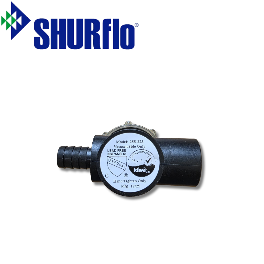 Shurflo Screw On  Filter 1/2" Barb Straight Inlet