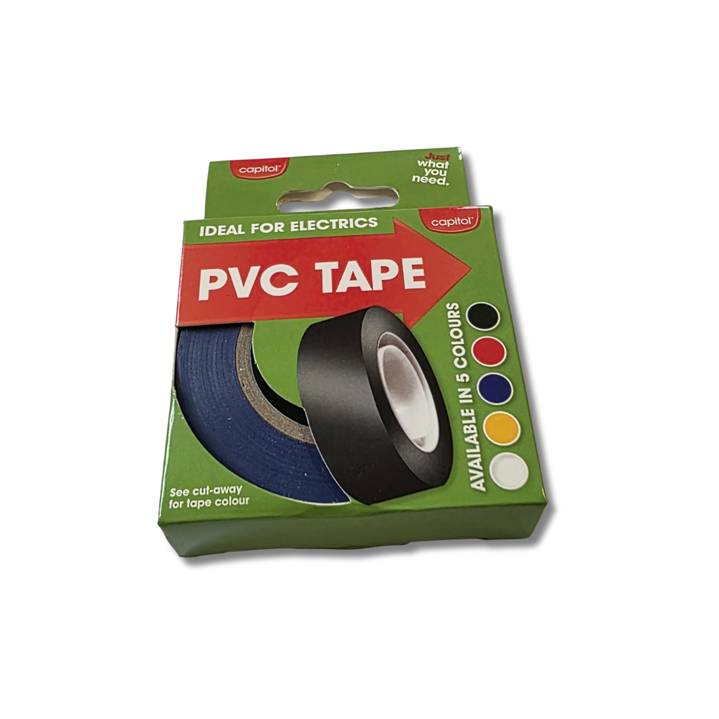 Capitol PVC Electrical Tape 18mm x 12m