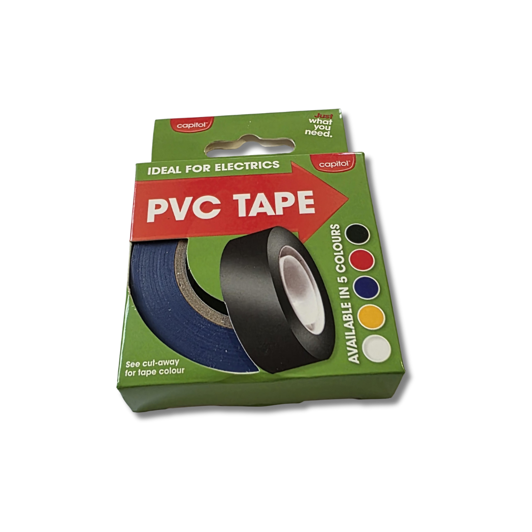 Capitol PVC Electrical Tape 18mm x 12m