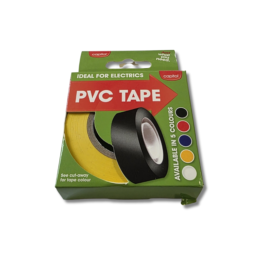 Capitol PVC Electrical Tape 18mm x 12m