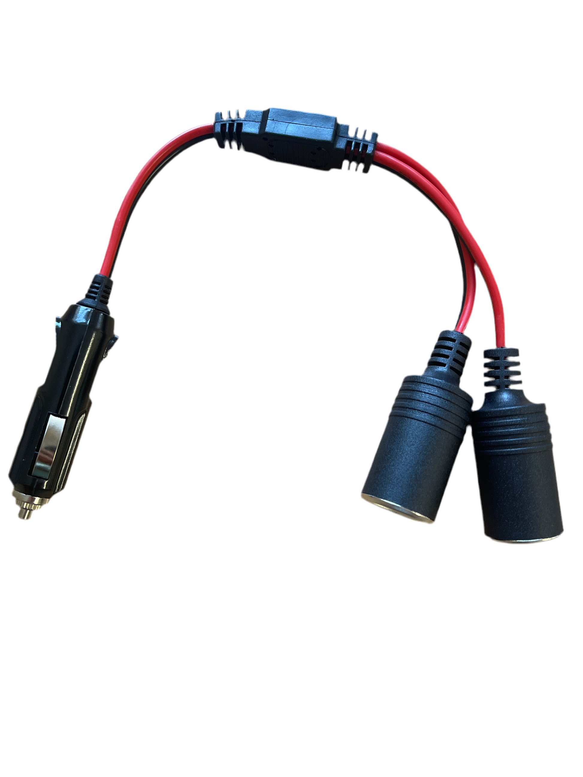 Double Cigarette socket with Cigarette 12v Plug