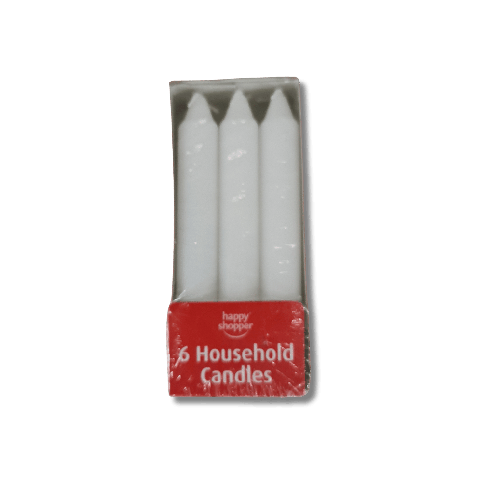 6 Household Candles