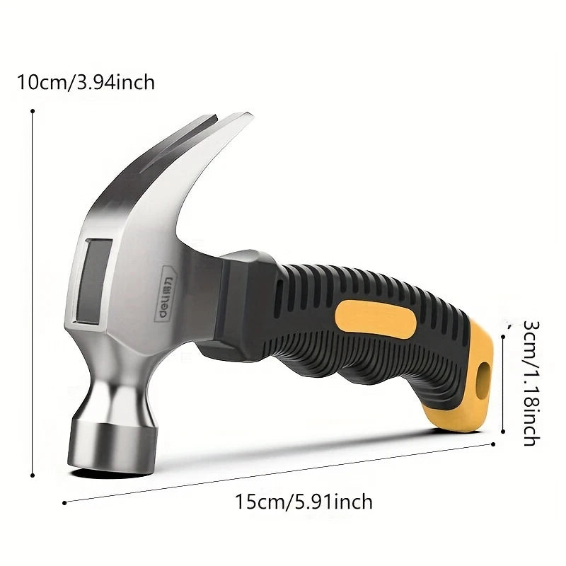 Mini Claw Hammer: Rubber Grip