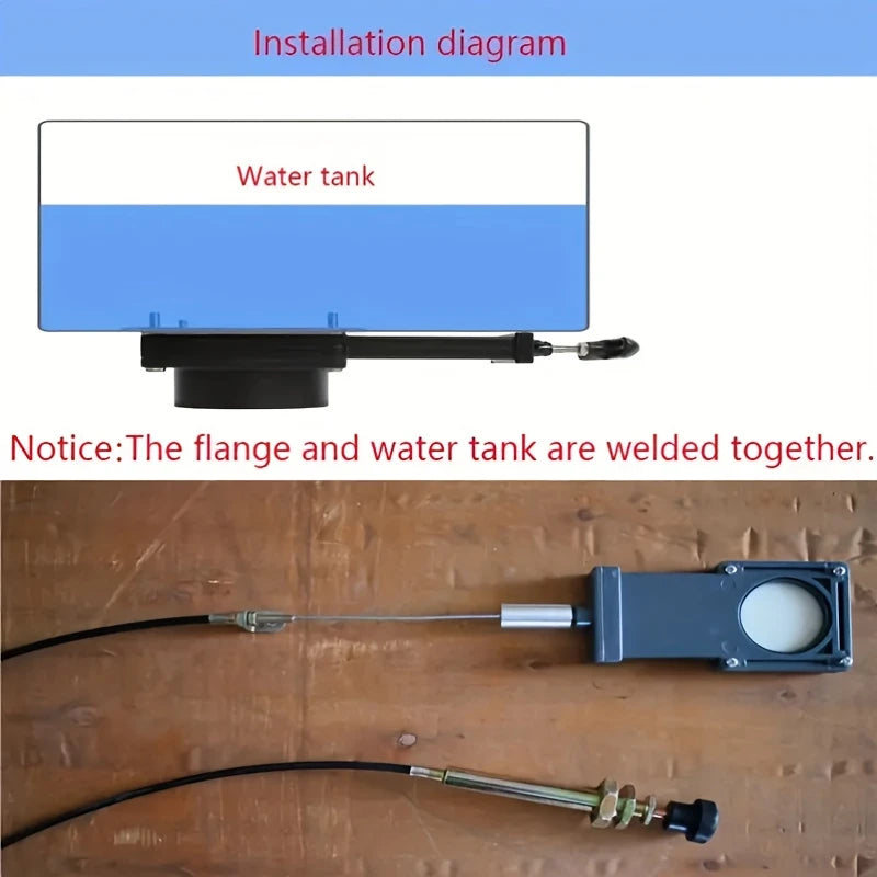 Motorhome Freshwater Drain Valve: Manual Wastewater Valve For Motorhome
