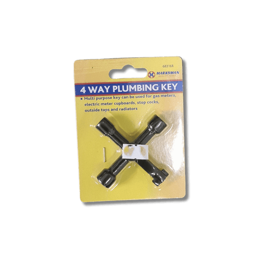 Marksman 4 Way Plumbing Key