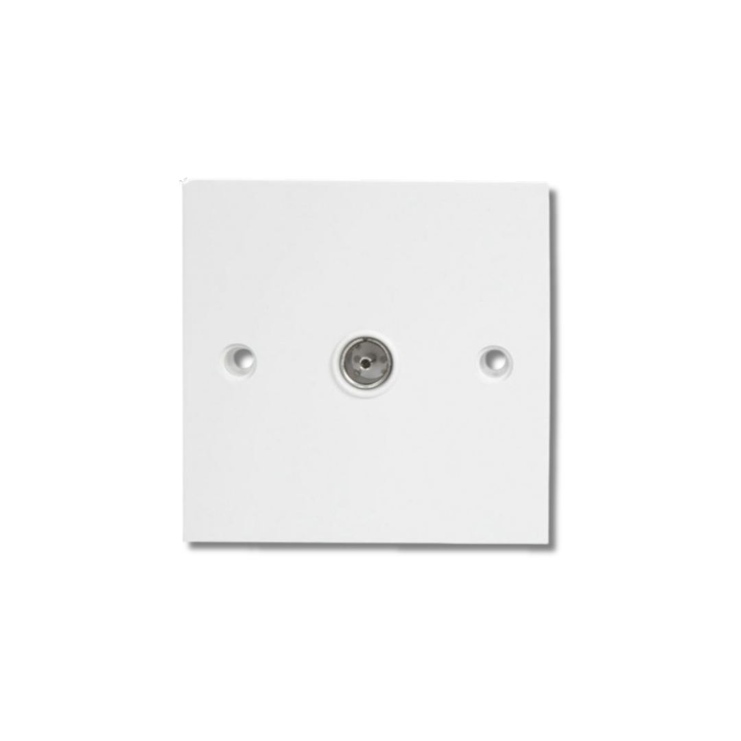 Single Flush Aerial Socket to BS5733