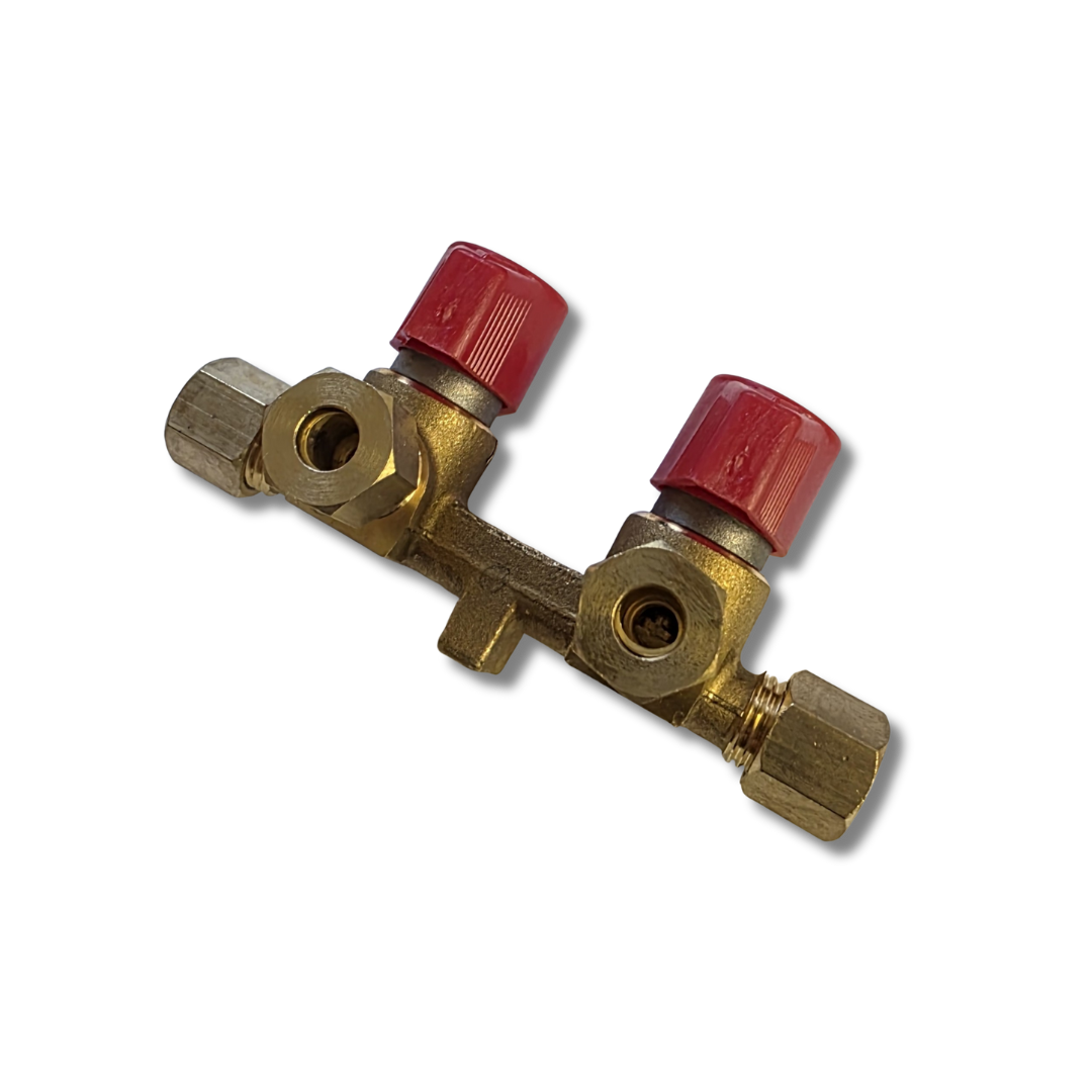 Double Valve with 8mm Compression needs new price