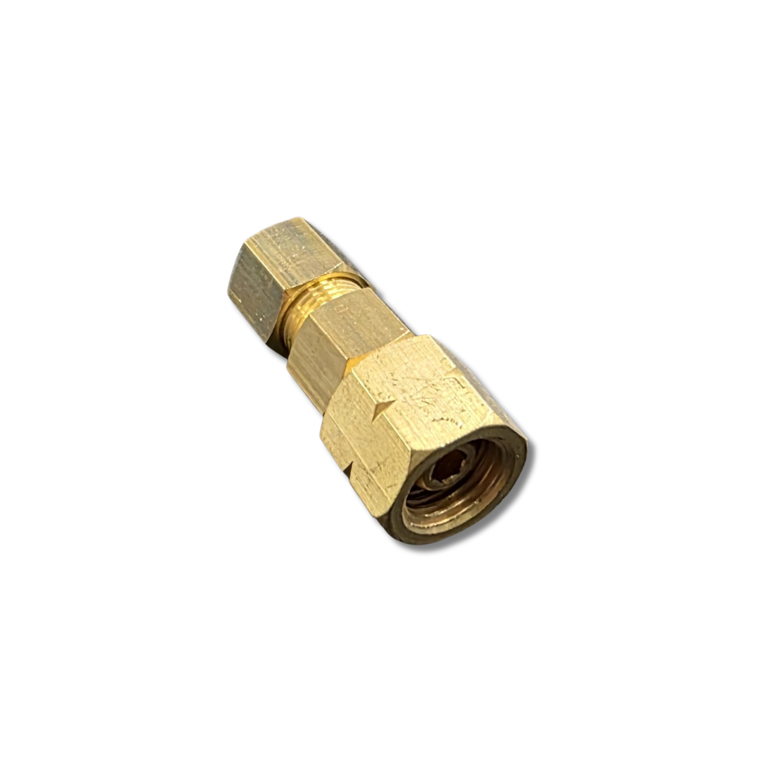 Straight with ¼" left-handed thread
