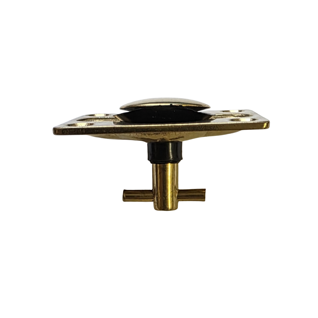 Brass Lifting Ring- Plug (2.5" x 1.78")