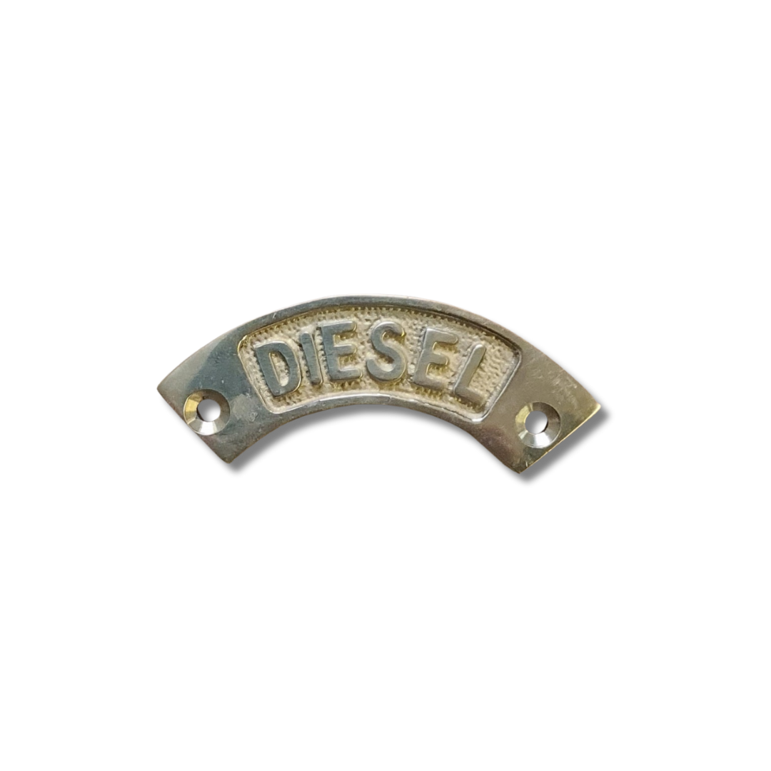 Diesel - Nameplate Brass (Brass inside)