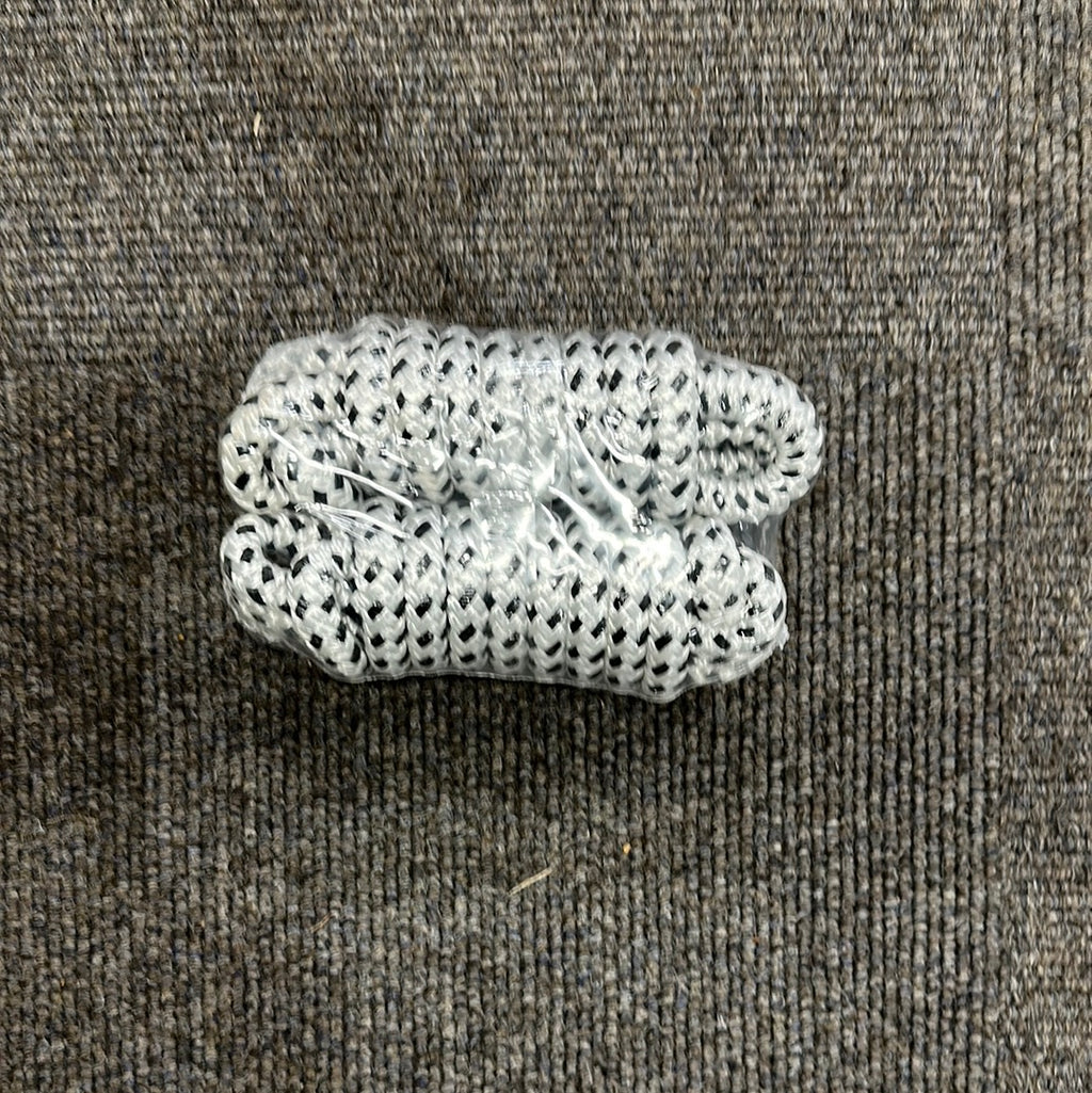 White/Black Plaited Mooring Line