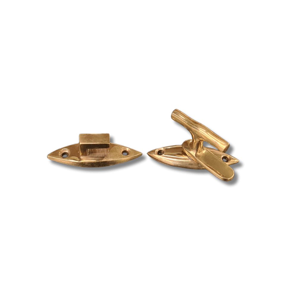 AG Casement Fastener Brass 2 1/4" Tap Head