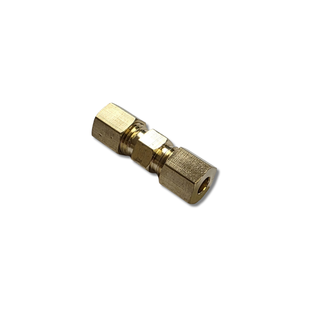 3⁄16″ Brass Compression Union Fitting