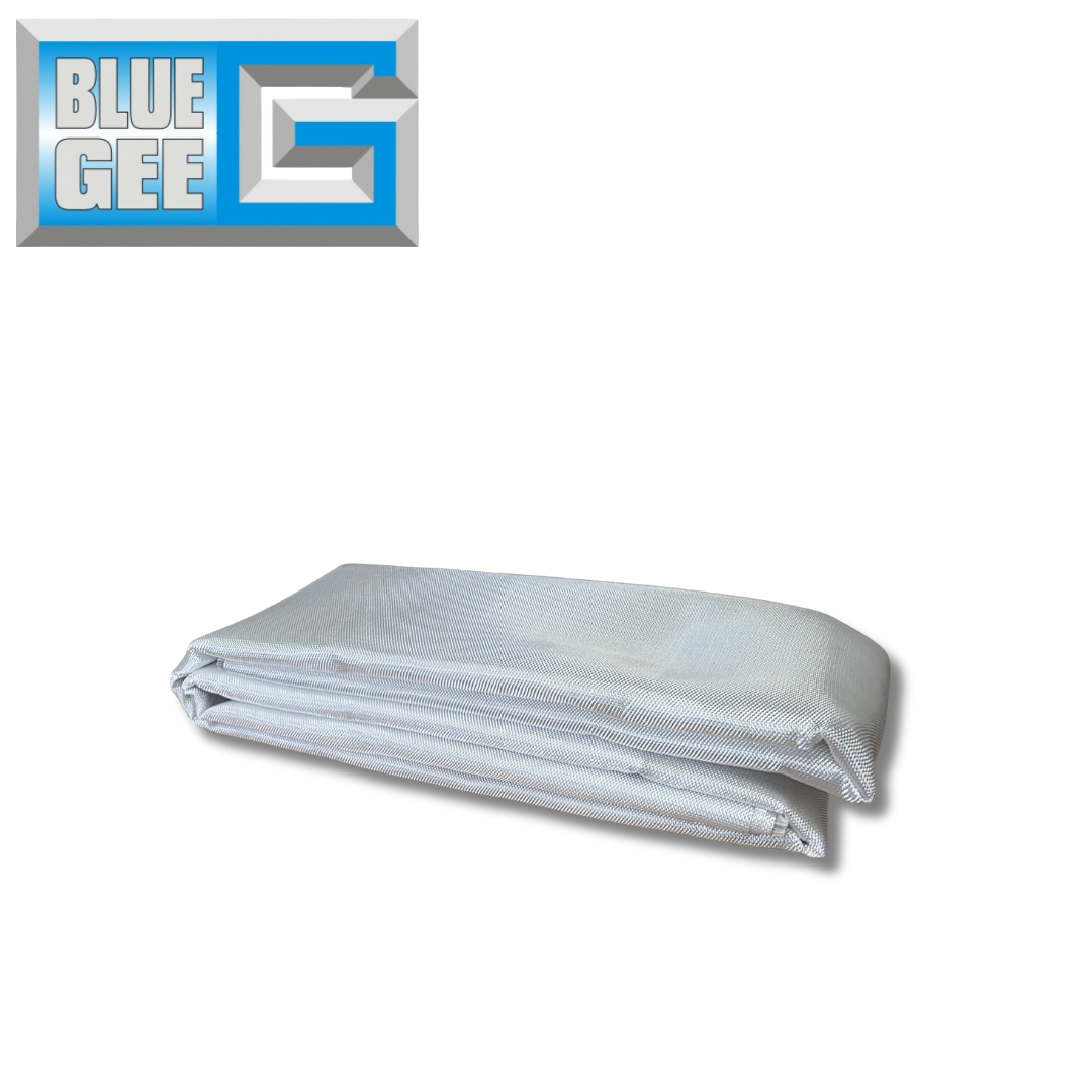 Blue Gee BG47001 Fibreglass Cloth 123g 1m x 1m GRP Repair Glass Fibre Fabric