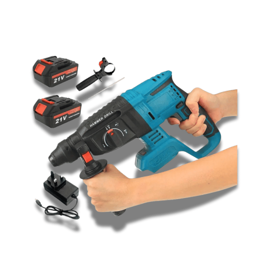 Cordless SDS Rotary Hammer Drill – 2 Batteries