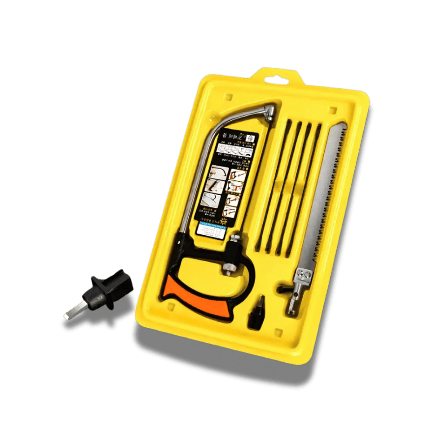 7pcs Mini Hacksaw Kit – Multi‑Purpose Hand Saw