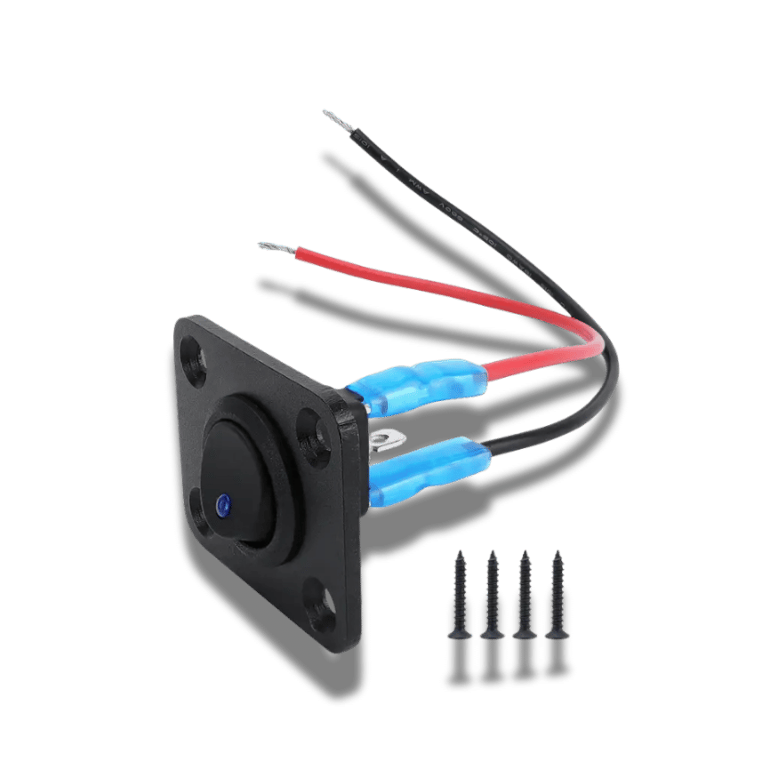 12V LED Rocker Switch Panel – 1/2/3/4/5/6 Way