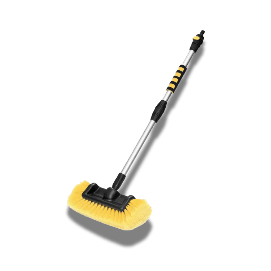 5FT Water‑Fed Wash Brush – Soft Bristle, 11in Head