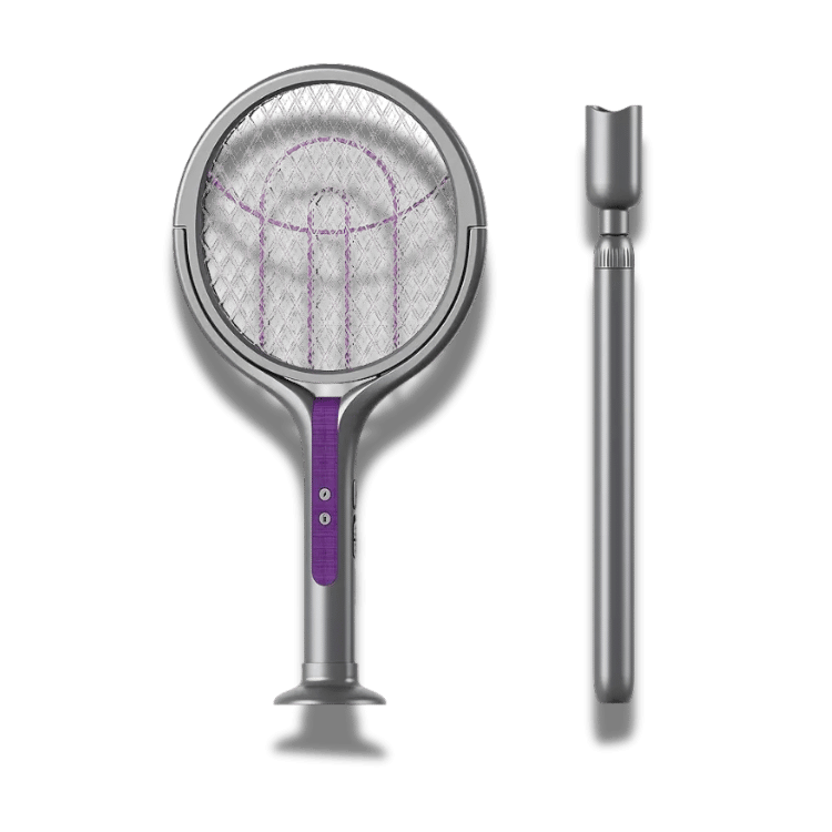 Electric Fly swat with Telescopic Handle Rechargeable USB
