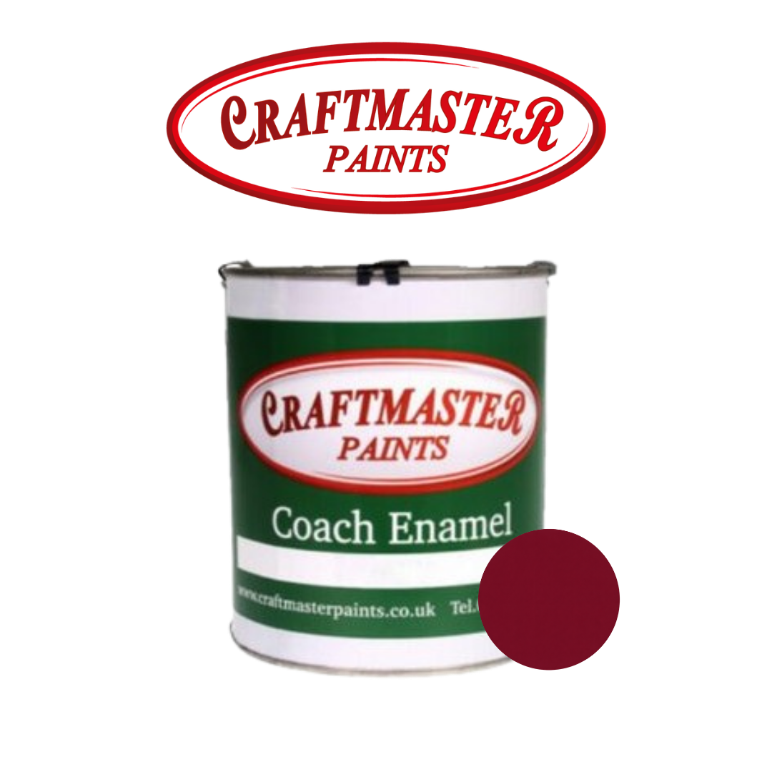 Craftmaster Coach Enamel - Bounty - 1 Litre for Narrowboats & Marine Use | UK Delivery