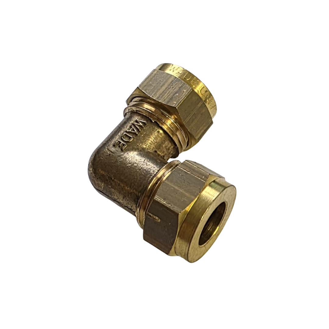 Brass Elbow (1/2" to 1/2" Compression)