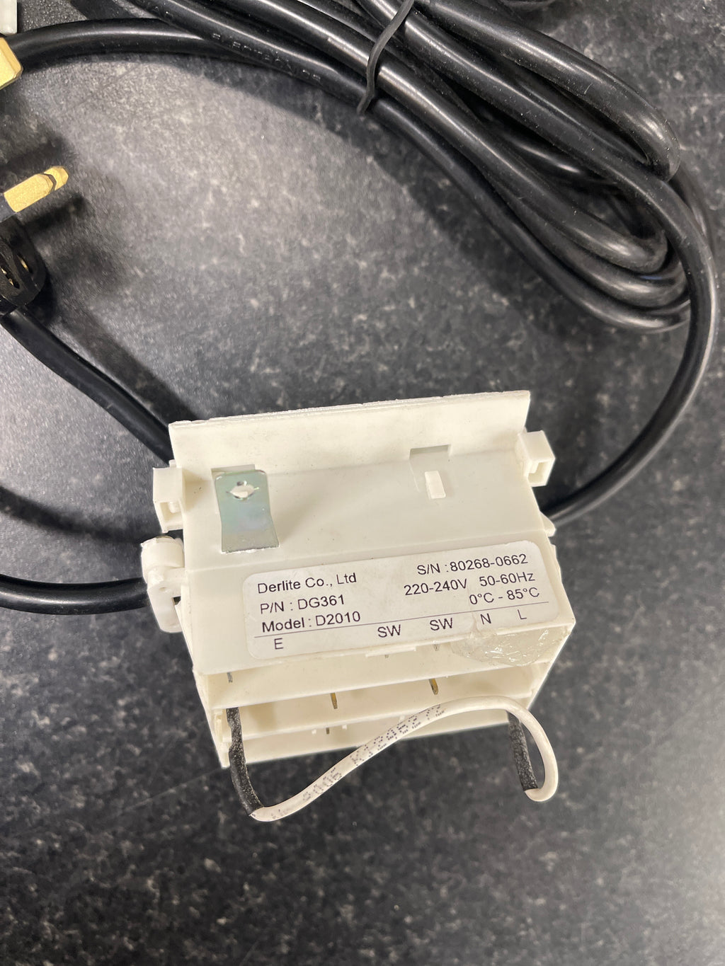Derlite Co Ltd Part DG361 - Model D2010