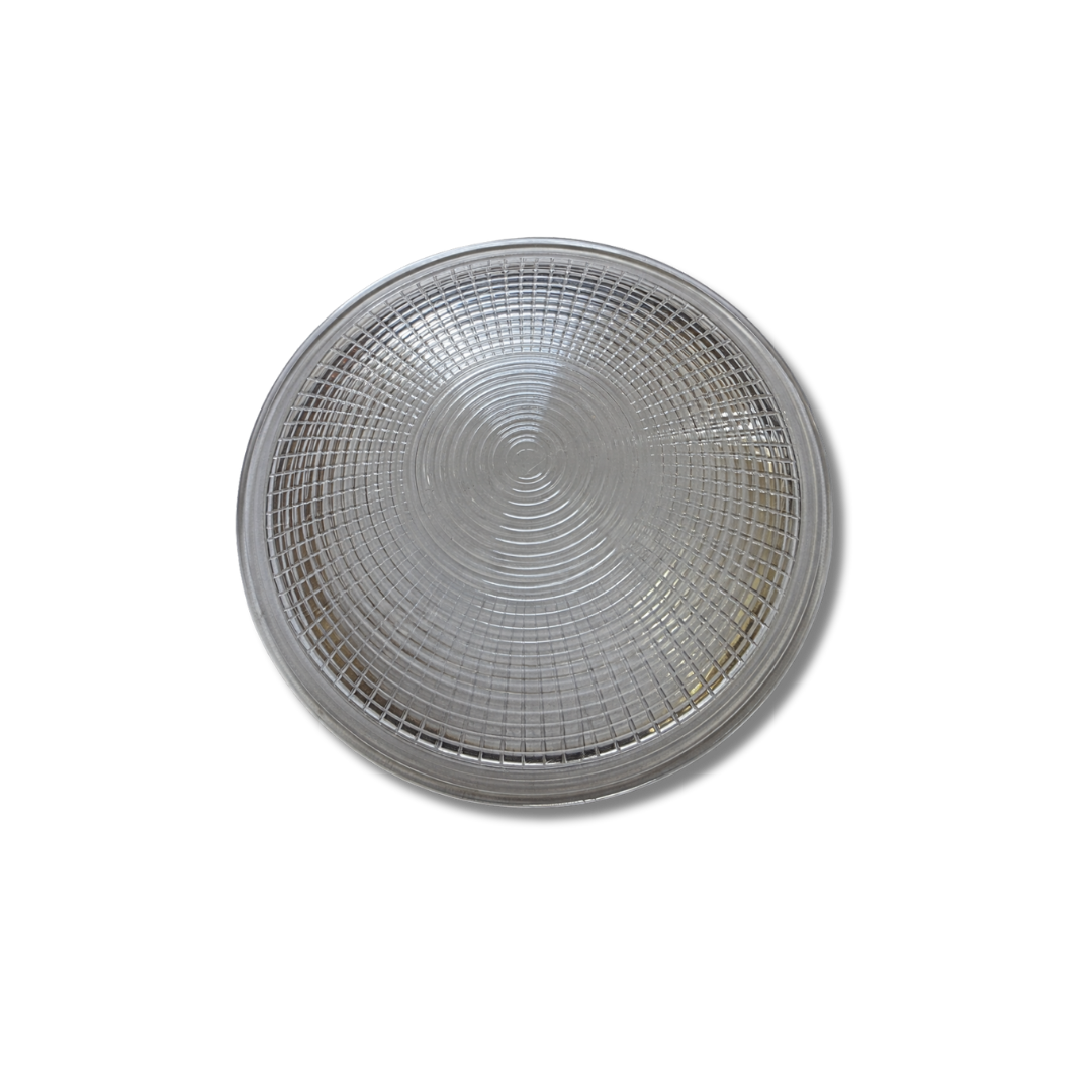Clear Plastic Light Lens Cover – 100mm Diameter