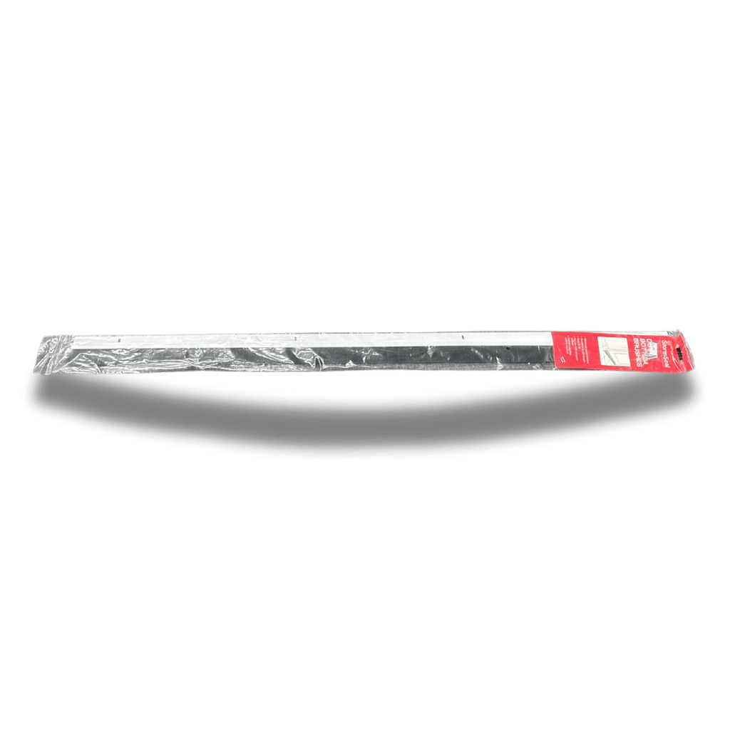 Stormseal - Door Bottom Brushes - White Plastic