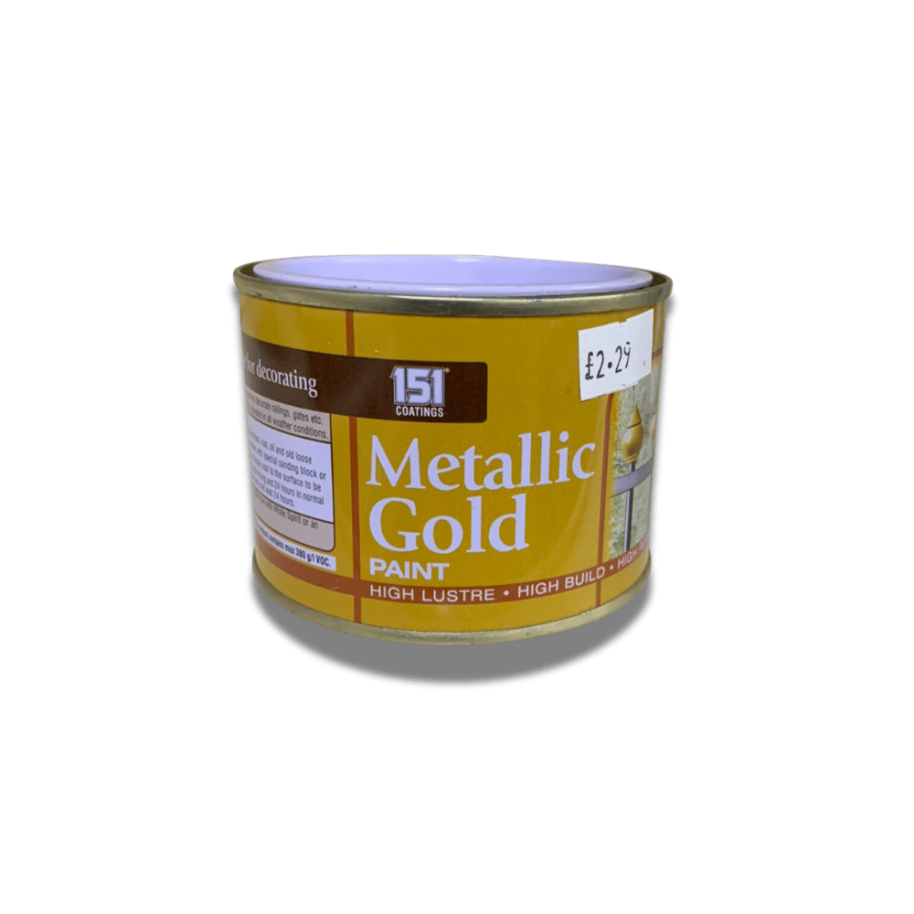 151 Metallic Gold Paint- 180ml