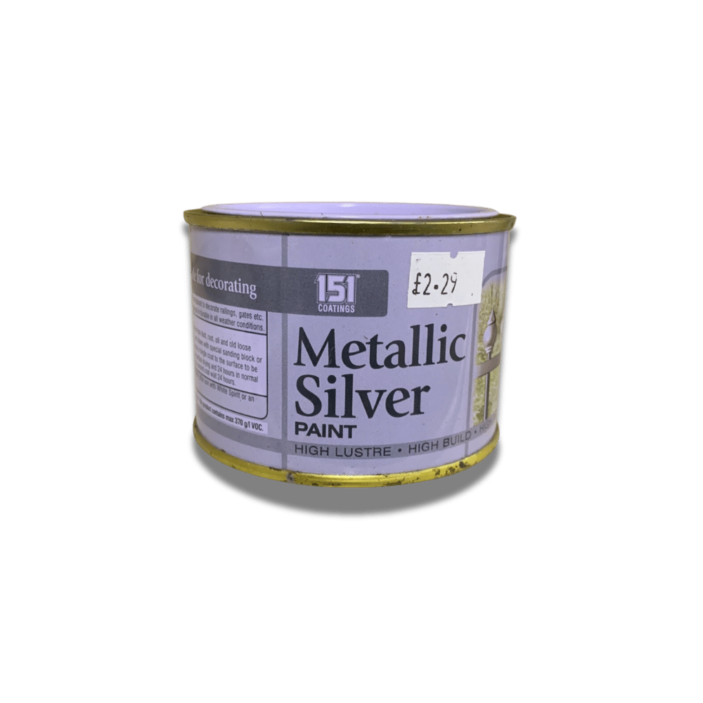 151 Metallic Silver Paint - 180ml