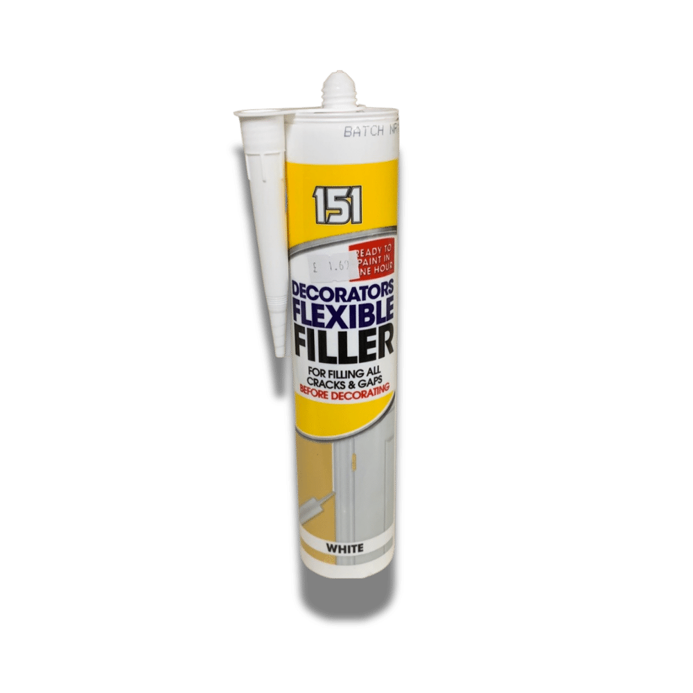 151 Decorators Flexible Filler White - 280ml EXPIRED 14/10/2023 REDUCED TO SELL