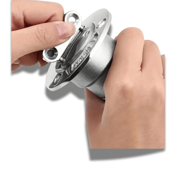 Boat Gas Cap Key - 316 Stainless Steel