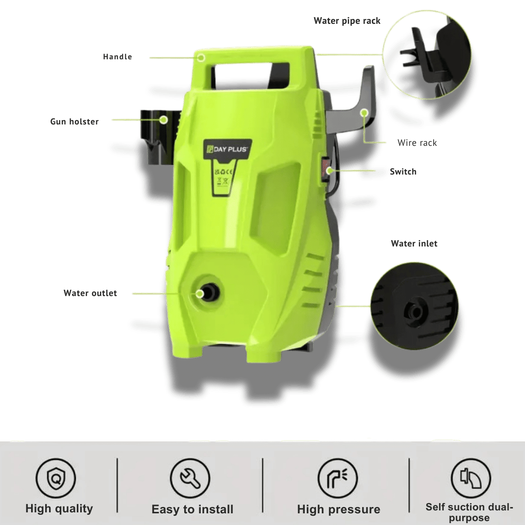 Electric Pressure Washer – 2200W, 150Bar