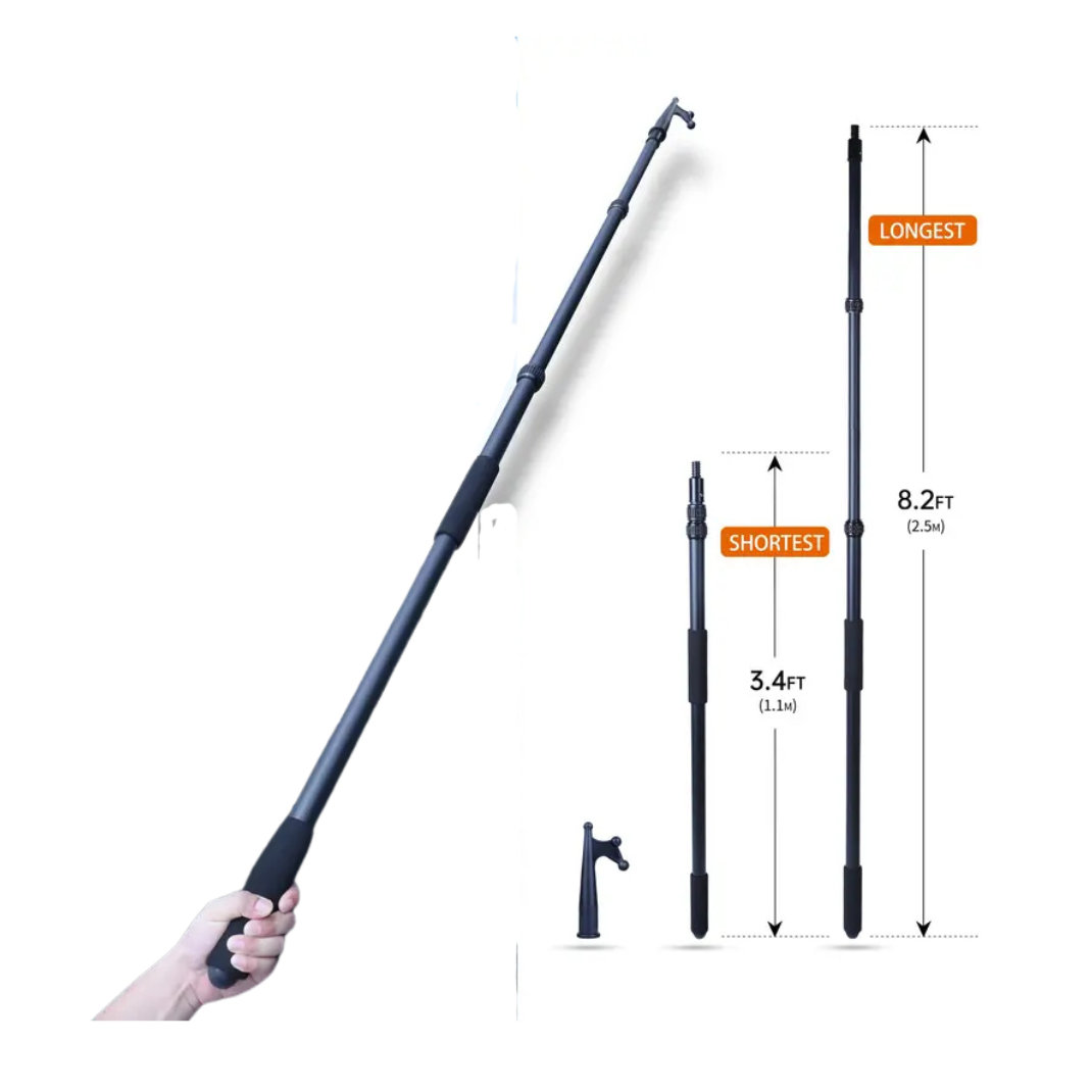Telescopic Boat Hook 3ft - 8ft