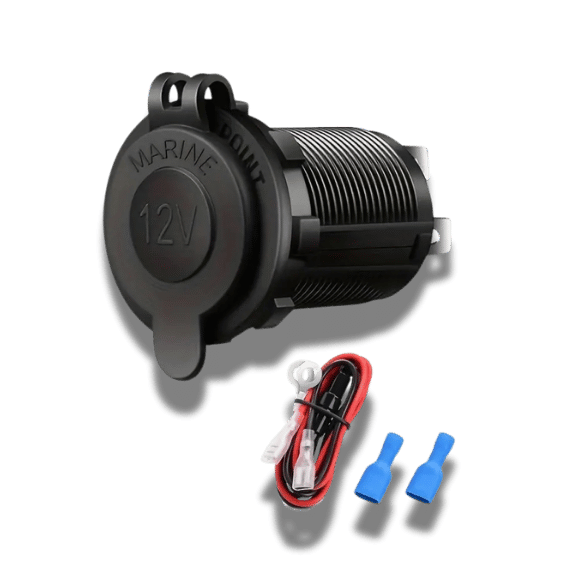 12V Cigarette Lighter Socket - Boat Power Outlet