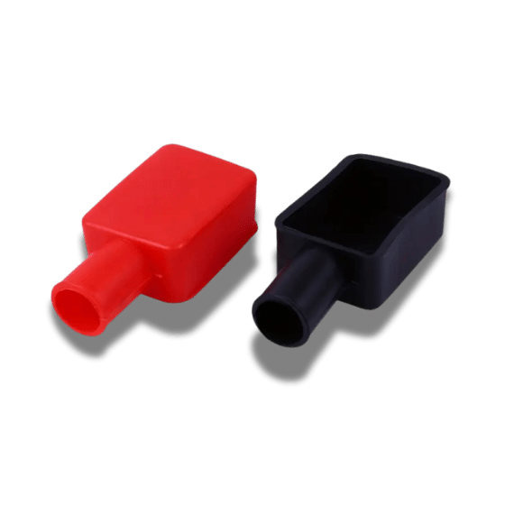 Battery Terminal Covers - Black & Red 2 Pack